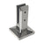 CRL Square Surface-Mount Glass Spigot 2205 Polished Stainless