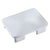 CRL Mill Rectangular AWS 180° Center/End Post Cap