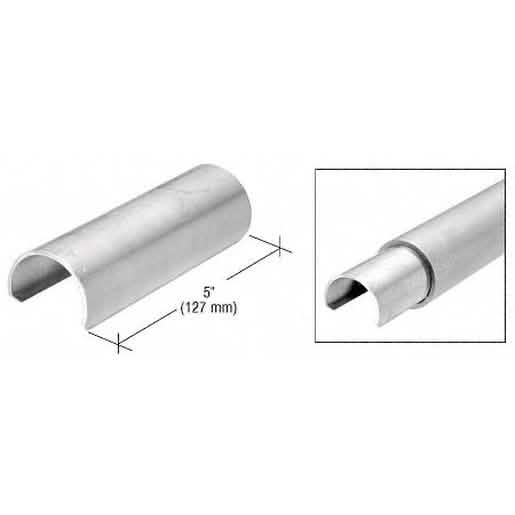 CRL 1.9" Schedule 40 Post Railing Connector Sleeve - Durable Stainless Steel Fitting
