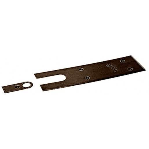 "CRL Dark Bronze Cover Plates for Jackson® 900 Series Floor Closer - Sleek & Durable Desig