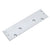 CRL Aluminum Narrow Drop Plate for Glass Doors
