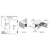 CRL Polished Chrome Left-Hand Wall Glass Clamp for Frameless Shower