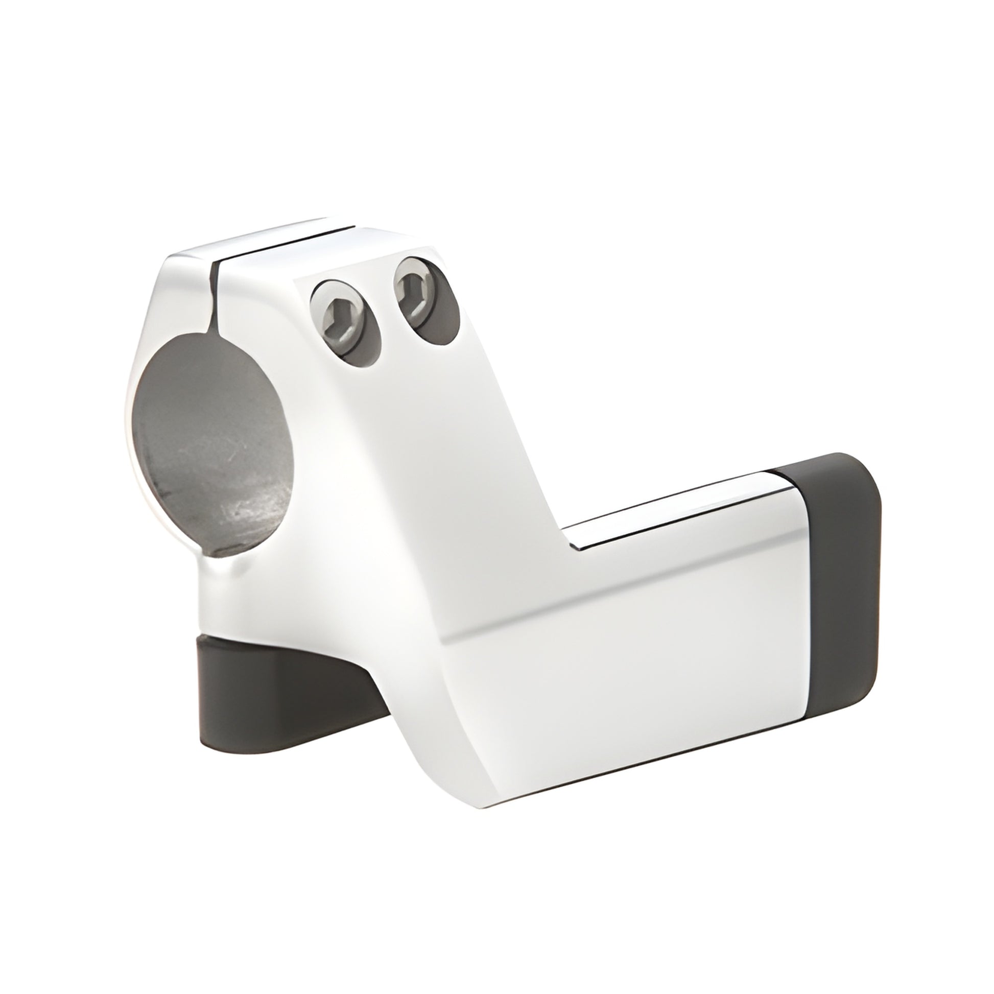 LS605LPS double-roller door stop, polished/brushed stainless steel (Alloy 316) clamp-on end stop for Laguna sliding glass doo