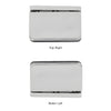 PPH0152CH polished chrome brass 5 pre-set Number Two pivot shower door hinge for 8-10mm tempered glass.