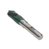 Polished steel drill bit (SKU GDH5WDFAB) for GDH5 hinge drill jig, isolated on white background