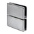 CRL Senior Prima 02 Brushed Nickel Shower Glass-to-Glass Hinge