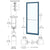 CRL-U.S. Aluminum Narrow-Stile Entrance Door - Kynar, Geared Hinge