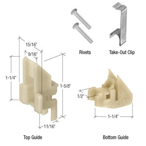 CRL Window Channel Balance Repair Kit - Essential for Smooth Window Operation & Repair