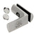 CRL Hydroslide 90° Brushed Nickel Wall-to-Glass Shower Bracket