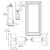 CRL-U.S. Aluminum 800 White Kynar Center-Hung Entrance Door No Prep