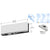 CRL Satin Anodized Glass Door Bottom Patch with 1NT302 Insert