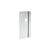 CRL Brushed Stainless 4" x 10" Left Hand Center Lock Latch Guard