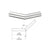 CRL Polished Stainless Steel 1-1/4" Schedule 40 - 135 Degree Corner