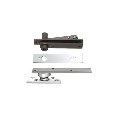 Rixson® Polished Chrome Center-Hung Pivot Set