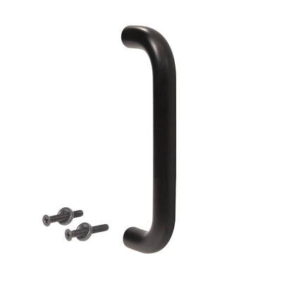 CRL 1" Oil Rubbed Bronze Solid Pull Handle - 8"