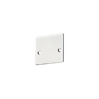 CRL Satin Anodized End Cap with Screws for NH2 Series Wide U-Channel