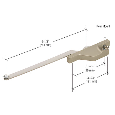 CRL Champagne Right Hand Single Arm Roto Operator