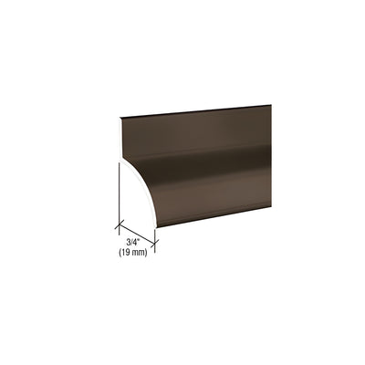 CRL Dark Bronze 36" Door Rain Drips - 3/4" (19 mm)