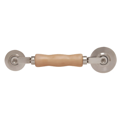 CRL Heavy-Duty Steel Combination Roller Tool 2-1/2" x 1/16" and 2" x 1/8" Wheels