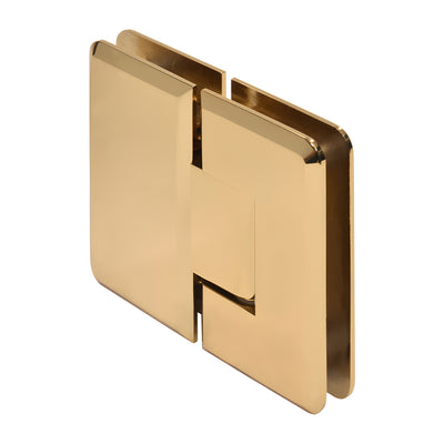 CRL French Gold Cologne 180 Series 180º Glass-to-Glass Hinge