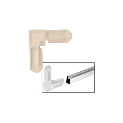 CRL Beige 5/16" Square Cut Screen Frame Corners