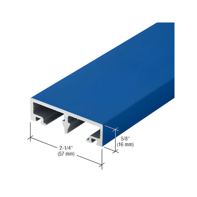 CRL-U.S. Aluminum Custom KYNAR® Paint Vertical Face Cap - 24'-2"