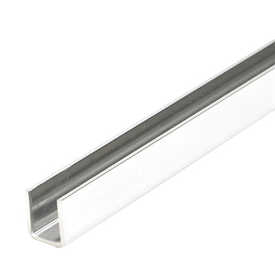 CRL 316 Polished Stainless 1/2" Fixed Panel Shower Door Deep U-Channel - 95"