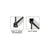 CRL Brushed Stainless Custom Length Steel U-Channel with Roll-In Top Load Gasket
