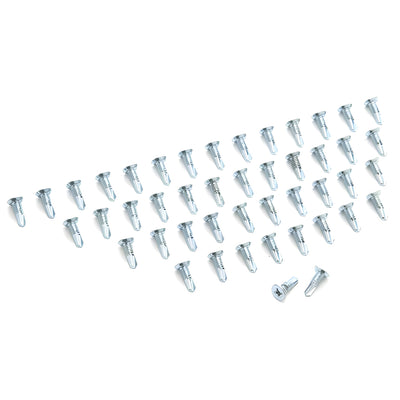 CRL Replacement Screw Pack for CRL 400/450 Series Continuous Geared Hinges - Satin Anodized