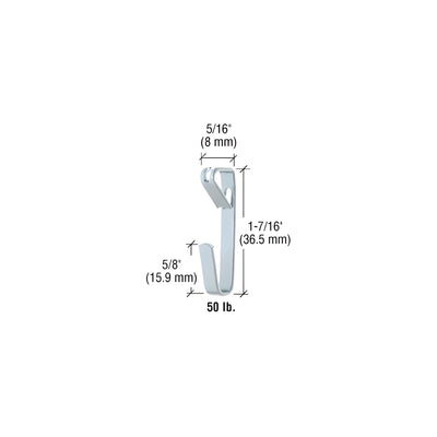 CRL 50 Pound Picture Hangers - Bulk (1000) Pack