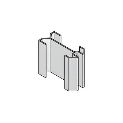 CRL-U.S. Aluminum Splice Sleeve- 5/Pk
