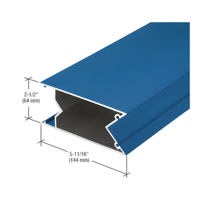 CRL-U.S. Aluminum 90 Degree Inside Corner Mullion, Custom Paint - 24'-2"