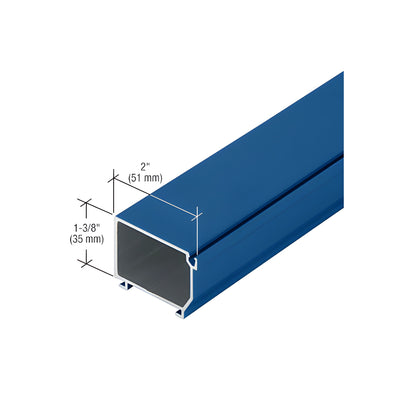CRL-U.S. Aluminum Custom KYNAR® Paint Glass Stop - 24'-2"