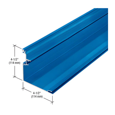 CRL-U.S. Aluminum 90 Degree Inside Corner Half, Custom Paint - 24'-2"