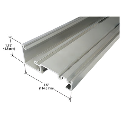 CRL-U.S. Aluminum Clear Anodized Header - 24'-2"