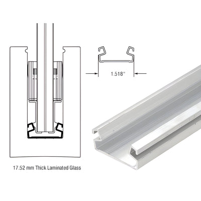 CRL Taper-Loc XA 10 in Setting Base for L68S Laminated Glass