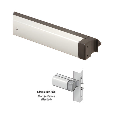 Adams Rite® 8400 Series Panic Mortise Only Left Hand 36", Clear Anodized