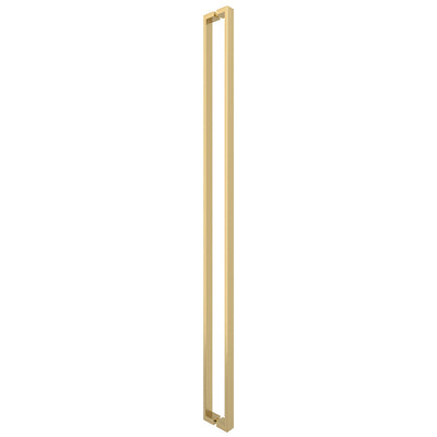 CRL Brushed Bronze 60" Hollow Premium Handle U-Style