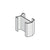 CRL-U.S. Aluminum Sleeves for 135 Degree Inside or Outside Corner Mullions with Structural Silicone Glazing- 5/Pk