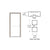 CRL-U.S. Aluminum Bronze Black Anodized 39-1/2" x 85-3/4" Series 450 Tubular Offset Pivot Up and Over Frame Complete (1F)
