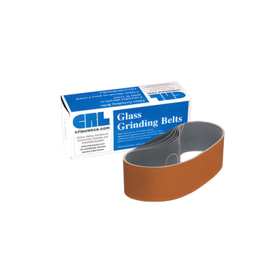 CRL 3" x 24" Cork Polishing Belt for Portable Sanders - 5/Bx