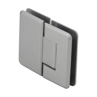 CRL Brushed Nickel Pinnacle 580 Series 5 Degree Glass-To-Glass Hinge