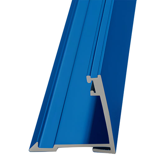 CRL-U.S. Aluminum KYNAR® Door Receptor Face w/ Weatherstrip 24'-3"