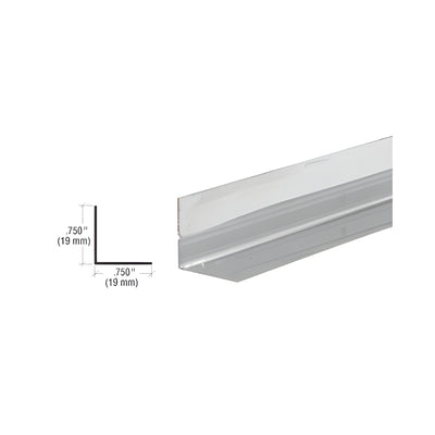 CRL 3/4" Stainless Steel L-Angle