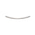 CRL Brushed Nickel Crescent Style 24" Single-Sided Towel Bar