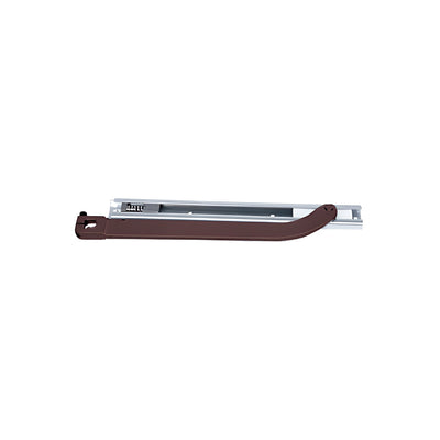 CRL Dark Bronze Offset Arm Assembly with Surface Mount Type Slide -Track for 9/16" Deep Rail