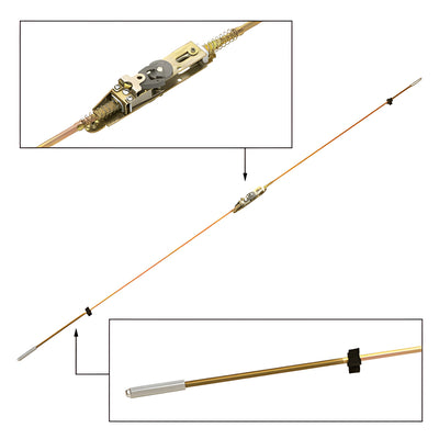 CRL Rod and Case Assembly for Jackson® 1285 Concealed Vertical Rod Panic Exit Device