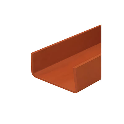 CRL-U.S. Aluminum Primed 10 Gauge Steel Stiffener - 3-1/2" x 1-9/16" x 16'