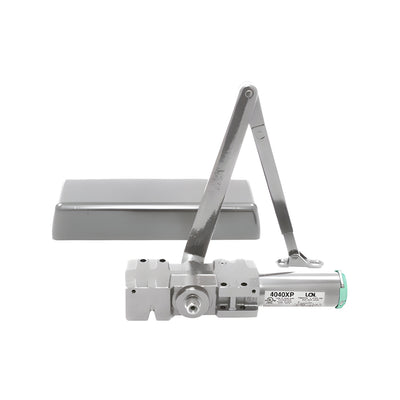 LCN® Aluminum Heavy-Duty 4041 Series ANSI Grade 1 Adjustable Spring Power Surface Mount Door Closer