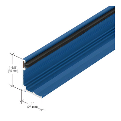 CRL-U.S. Aluminum Compensating Jamb Adaptor with Weatherseal, Custom Paint - 24'-2"
